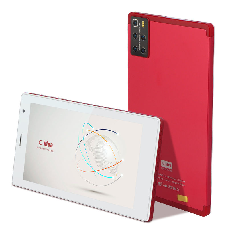 C idea Android Tablets For Learners 7 polegadas com processador Quad Core ROM 32GB de expansão câmera dupla CM520 (vermelho)
