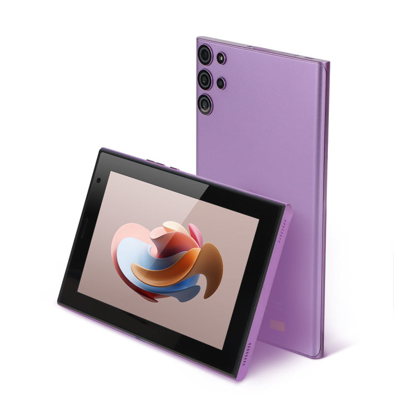 C ideia Android 7 Inch Tablet PC com Bateria Grande 6000mAh 512GB Armazenamento Expandido para Crianças e Adultos Roxo CM522 roxo
