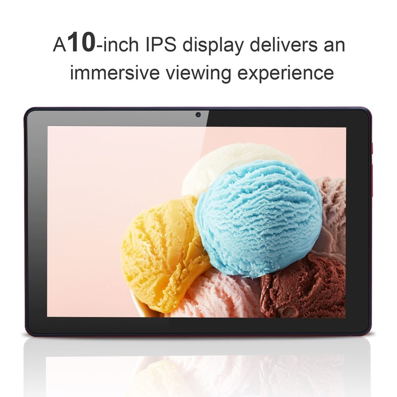 C ideia Tablet PC de 10 polegadas com câmeras de 13MP + 16MP e 256GB de memória estendida de alta definição IPS Display CM8000plus