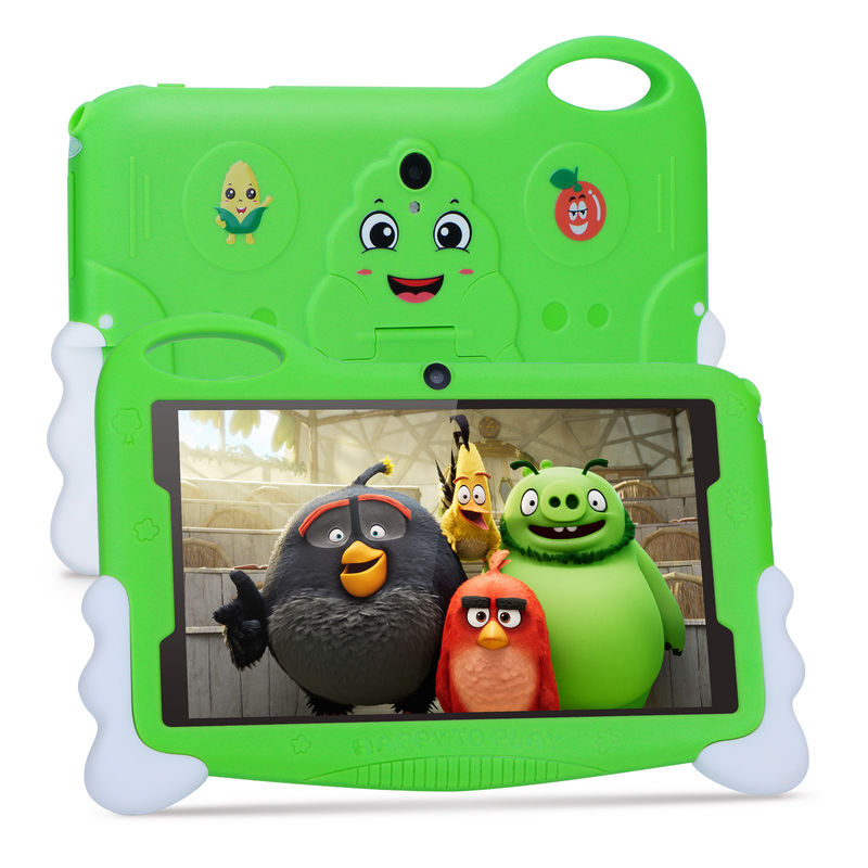 C idea Kids Student Study Tablet 7 polegadas Cute Long Battery Life 32GB Armazenamento 2MP + 5MP Dual Câmera CM90 Verde
