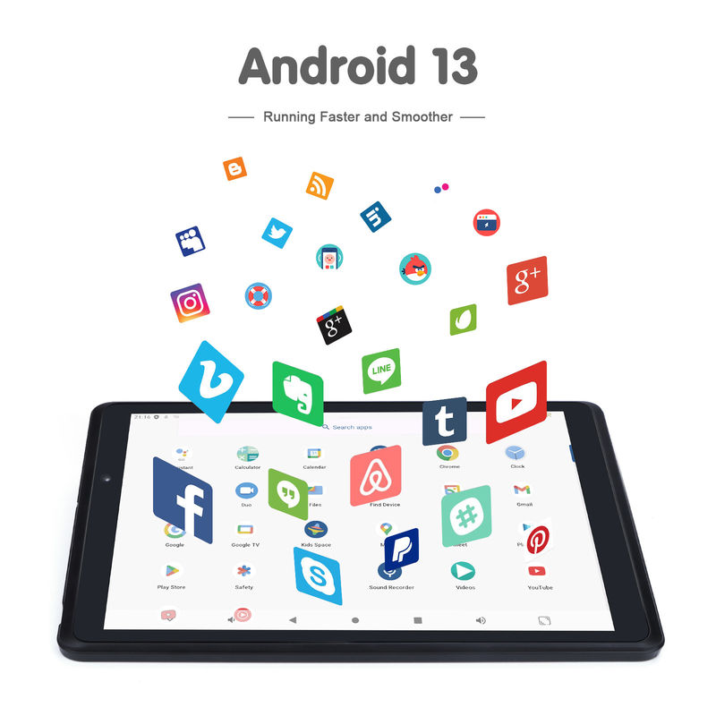 C idea Tablet portátil de 8 polegadas Android 13 com tela de luz azul Wi-Fi 32GB + 64GB HD IPS CM825