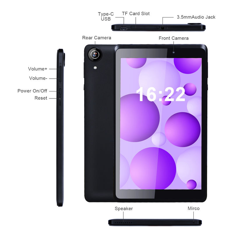C idea Tablet portátil de 8 polegadas Android 13 com tela de luz azul Wi-Fi 32GB + 64GB HD IPS CM825