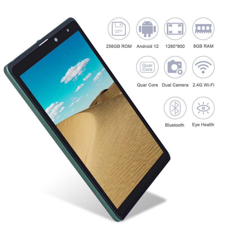 C idéia Sim Suporte Green Tablet PC 8GB RAM 256GB ROM 800x1280 IPS HD Display Tablet com caixa CM835