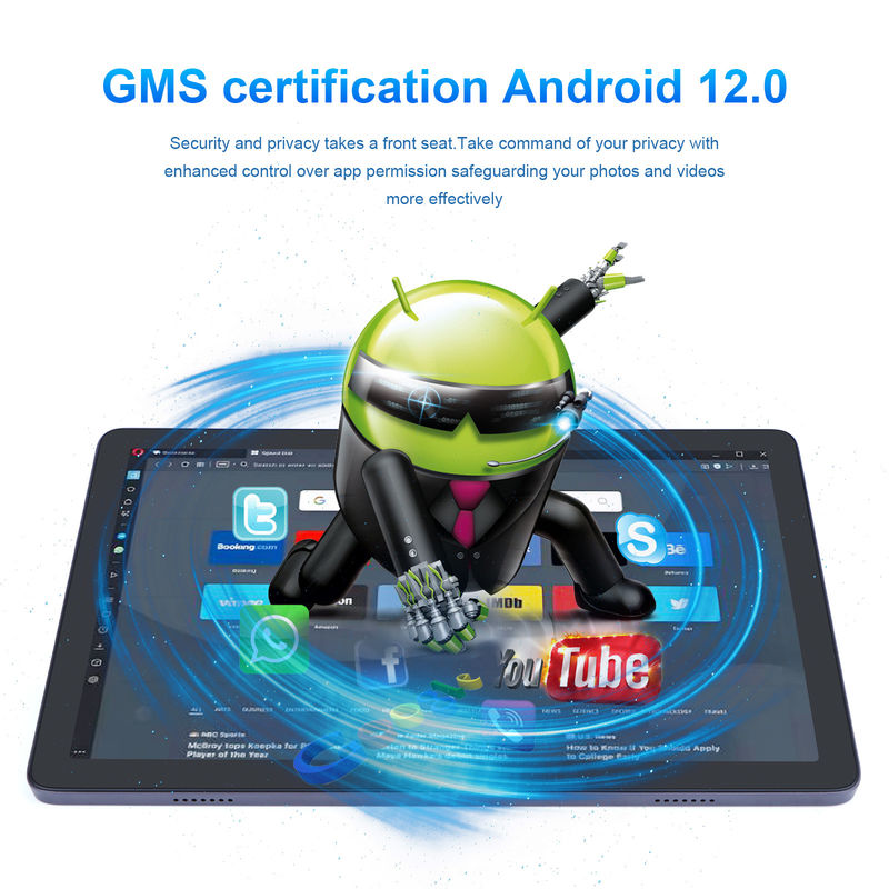 C Idea Tablet Android com câmera dupla 6000mAh Google Certificado 10,1 polegadas Tablet P1200