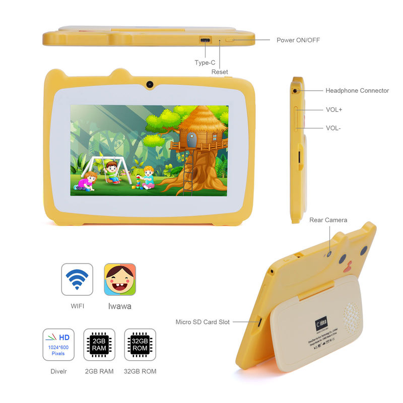 C Idea Tablet de 7 polegadas com controle parental 512GB GMS Certificado Android Tablet Pc CM81