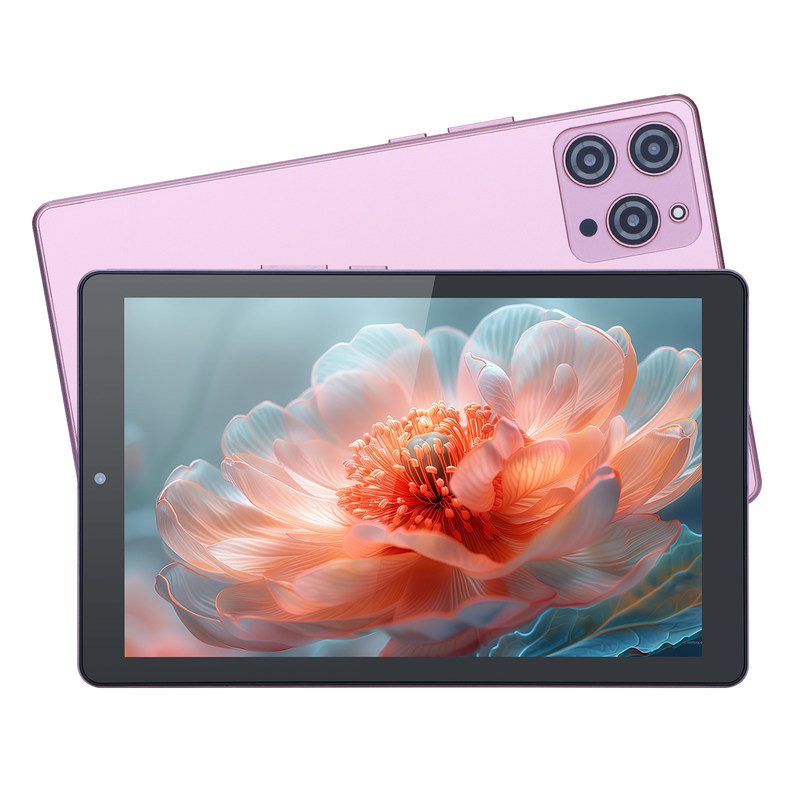 C ideia 9 polegadas Android 12 Tablet 8GB RAM 512GB ROM 5MP + 8MP Dual Camera WIFI Tablet com SIM CM915 (Pink)