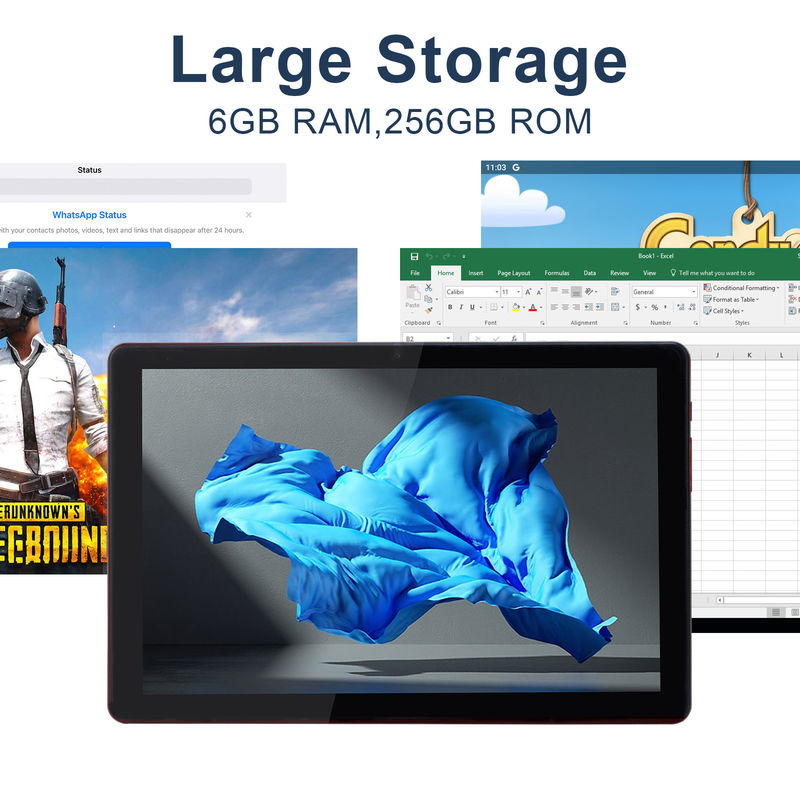 C ideia 10 polegadas Android 12 Tablet 8GB RAM 256GB ROM Modelo CM8000PLUS Rosa