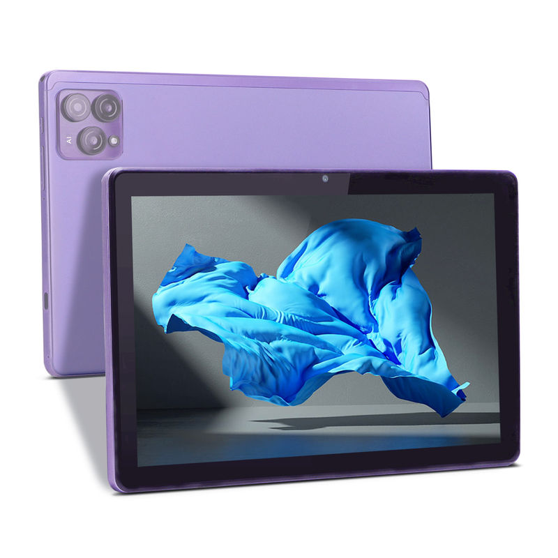 C Idea 10 polegadas Android 12 Tablet 8GB RAM 256GB ROM Modelo CM8000PLUS Roxo