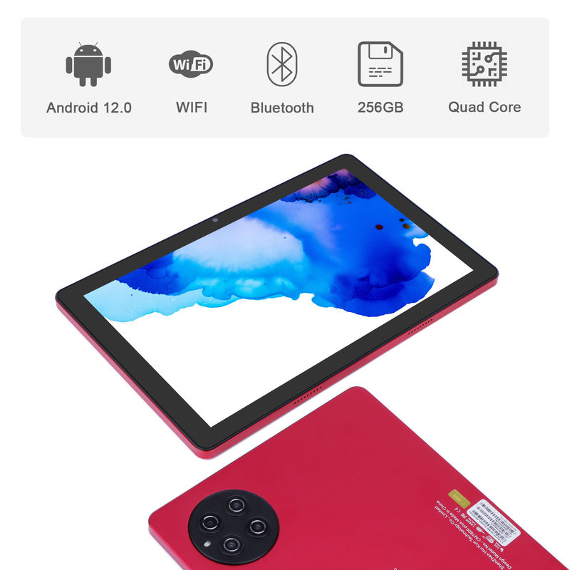 C Idea 9,7 polegadas Android 12 Tablet 8GB RAM 512GB ROM Modelo CM7800 Vermelho
