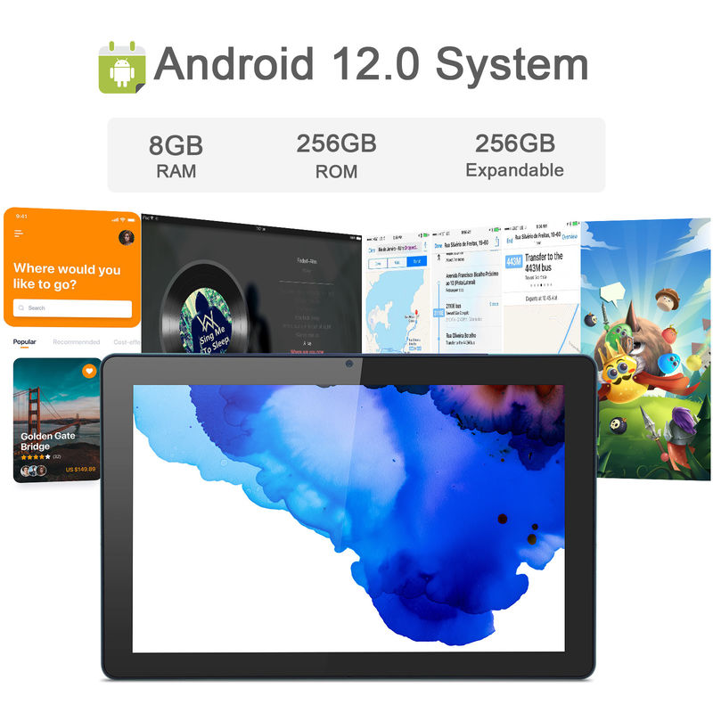 C Idea 9,7 polegadas Android 12 Tablet 8GB RAM 512GB ROM Modelo CM7800 Verde
