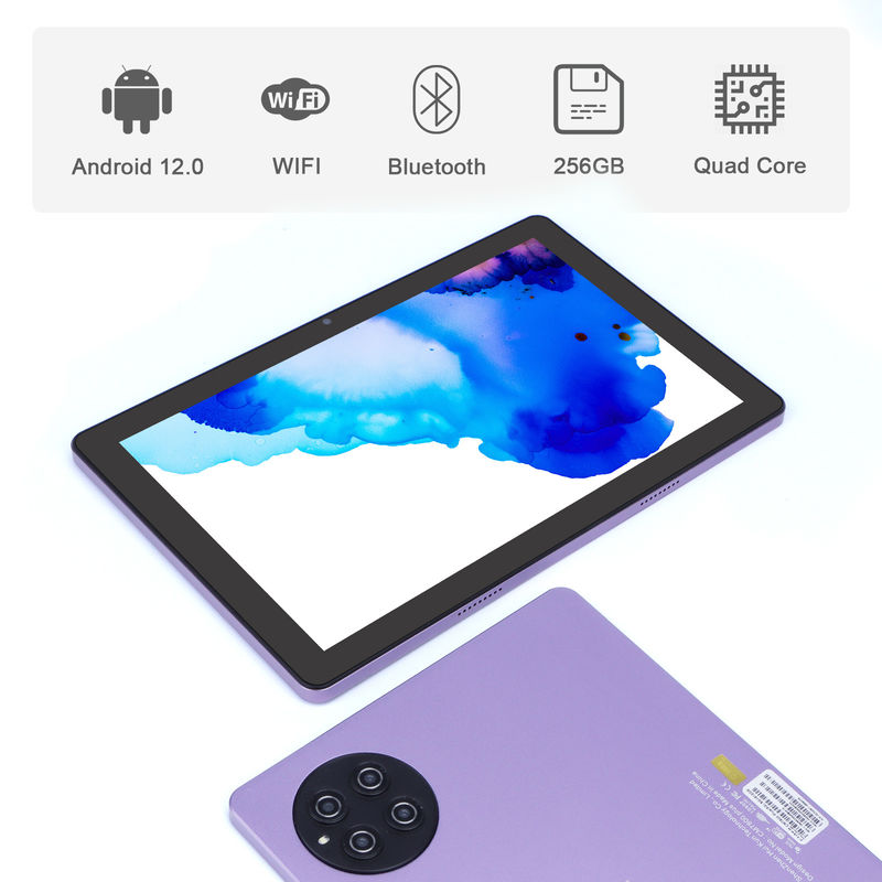 C Idea 9,7 polegadas Android 12 Tablet 8GB RAM 512GB ROM Modelo CM7800 Roxo