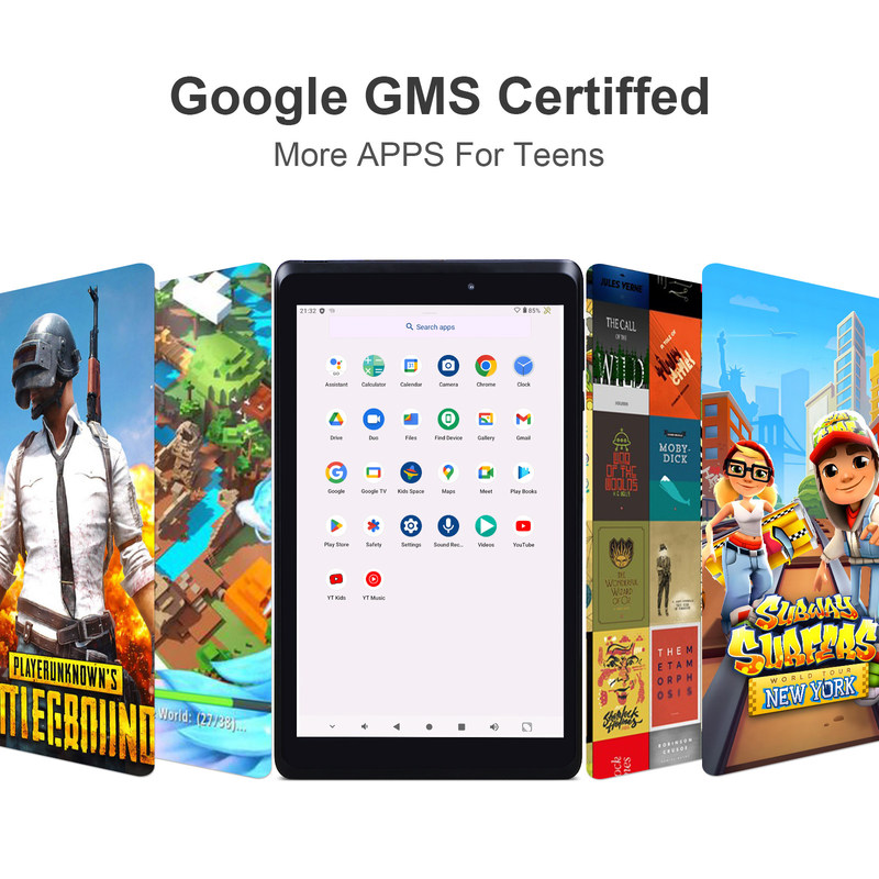 C idea Youth 8 Inch Tablet Android 13 com tela de luz azul, Wi-Fi, 32GB + 64GB, 800*1280 IPS incell CM826