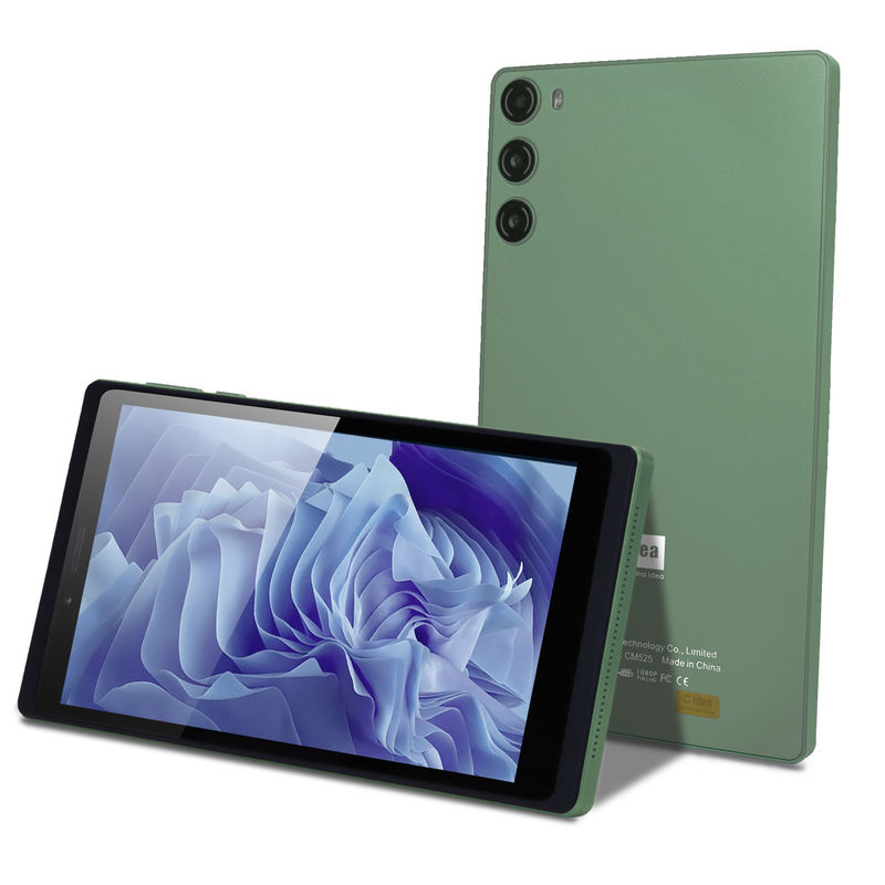 C Idea Tablet de 7 polegadas de tela sensível ao toque com SIM para estudantes CM525 Verde