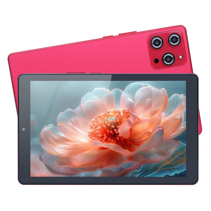 C ideia 9 polegadas Android 12 Tablet 8GB RAM 512GB ROM 5MP + 8MP Dual Camera WIFI Tablet com SIM CM915 (vermelho)