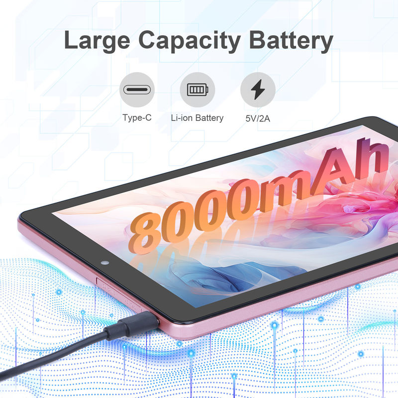 C ideia 9 polegadas Tablet PC WIFI 2.4G/5G 800x1280 IPS tela Android Tablet suporte de chamadas telefônicas com câmera dupla