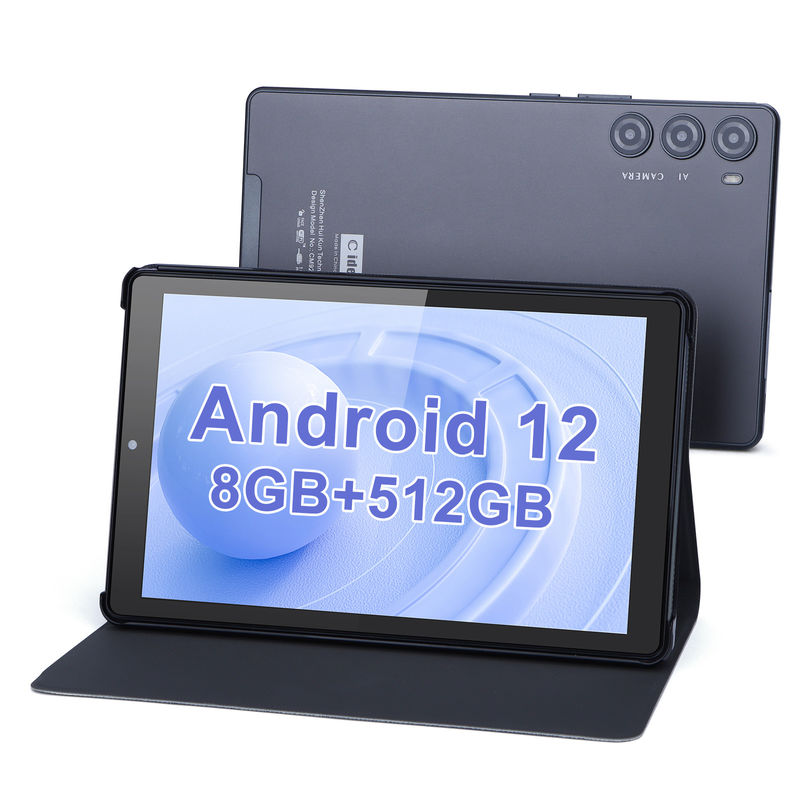 C idéia 9 polegadas Tablet PC WIFI 2.4G/5G 800x1280 IPS tela Android Tablet suporte de chamadas telefônicas com câmera dupla ((Grey)