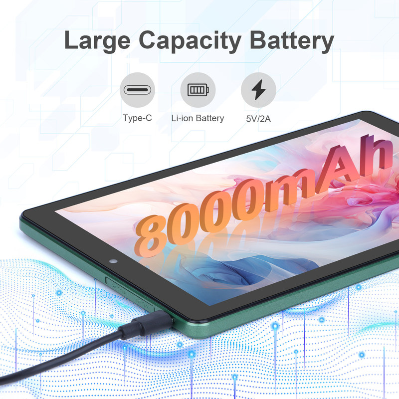 C ideia 9 polegadas Tablet PC WIFI 2.4G / 5G 800x1280 IPS tela Android Tablet suporte de chamadas telefônicas com câmera dupla