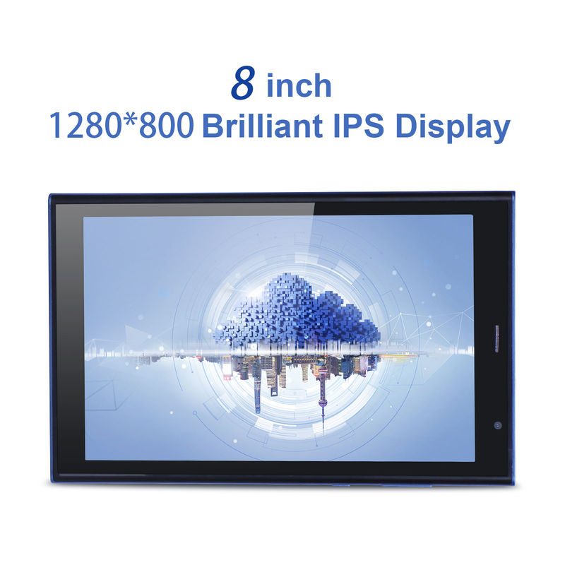 C ideia 8 polegadas Android Tablet PC 8GB RAM 512GB ROM Quad Core 800 * 1280 HD Tablets com WIFI / SIM Card CM822 (Azul)