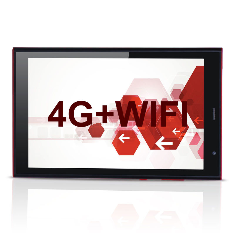 C ideia 8 polegadas Android Tablet PC 8GB RAM 512GB ROM Quad Core 800 * 1280 HD Tablets com WIFI / SIM Card CM822 (vermelho)