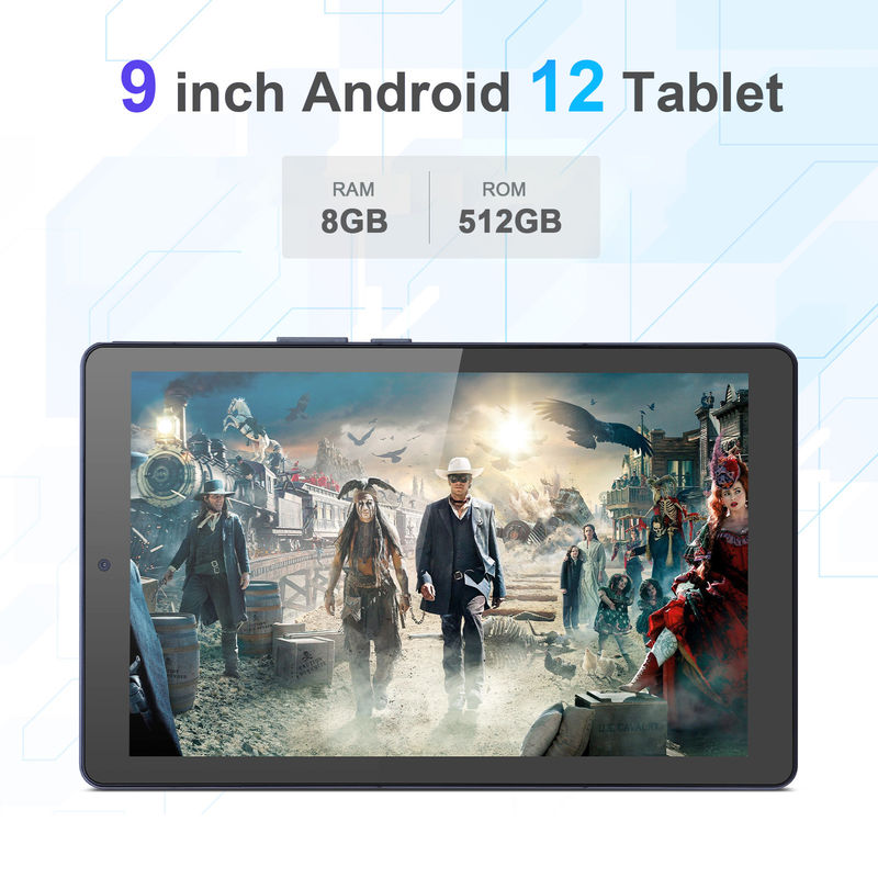 C idéia 9 polegadas Tablet PC WIFI 2.4G/5G 800x1280 IPS tela Android Tablet suporte de chamadas telefônicas com câmera dupla ((Grey)