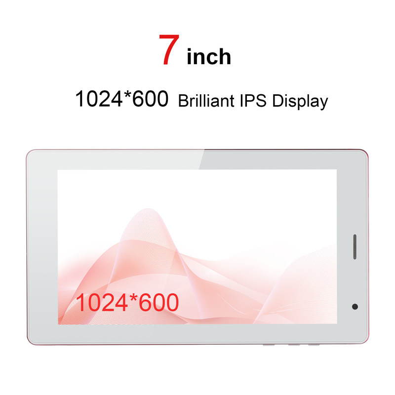 C idea 7 Inch Tablet PC 8GB RAM 512GB ROM Quad Core Processor Dual Camera WiFi/BT para adolescentes com caixa CM513 (vermelho)