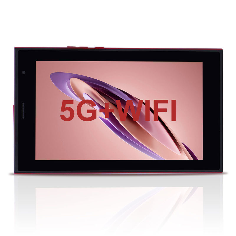 C ideia Android 7 Inch Tablet PC com 6 RAM + 128 ROM Armazenamento 6000mAh duração da bateria para crianças e adultos CM522 Vermelho