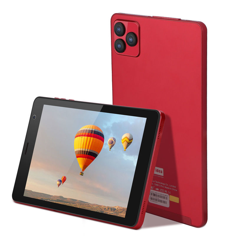 C ideia 1280x800 IPS 8 polegadas Android Tablet HD Touchscreen GPS Wi-Fi Dual Camera 8000mAh Bateria CM813-Red