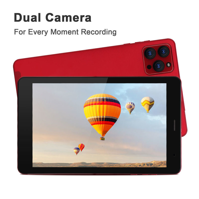 C ideia 1280x800 IPS 8 polegadas Android Tablet HD Touchscreen GPS Wi-Fi Dual Camera 8000mAh Bateria CM813-Red
