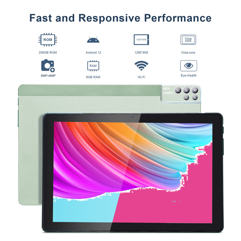 C ideia 6+256GB 800x1280 IPS Tablet PC de 10 polegadas com caixa Quad Core Dual 5MP+8MP Câmera HD IPS Display CM7000