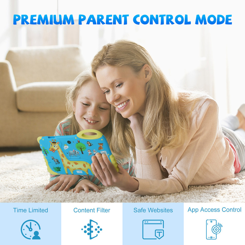 C Idea Tablet Android de 7 polegadas para idades 3-7 Expanda 512GB Tablet Kidspad com caixa CM92