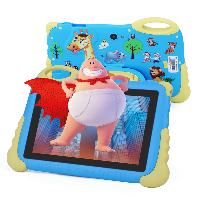 C Idea Tablet de aprendizagem para crianças com aplicativo pré-instalado Tablet Kidspad para 4-8 anos CM93