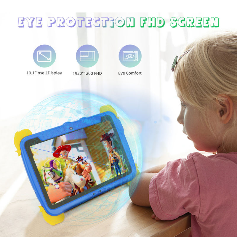 C idea Kids Tab 10,1 polegadas Android 12 Tablet para Criança 4GB RAM 64GB ROM Proteção Ocular Touchscreen P1150