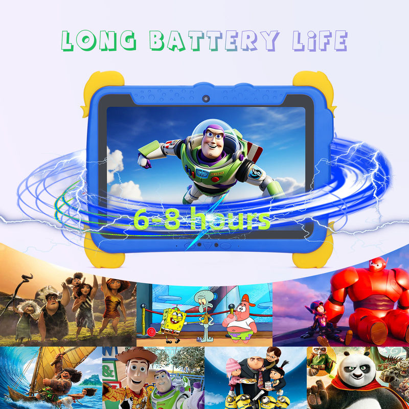 C idea Kids Tab 10,1 polegadas Android 12 Tablet para Criança 4GB RAM 64GB ROM Proteção Ocular Touchscreen P1150