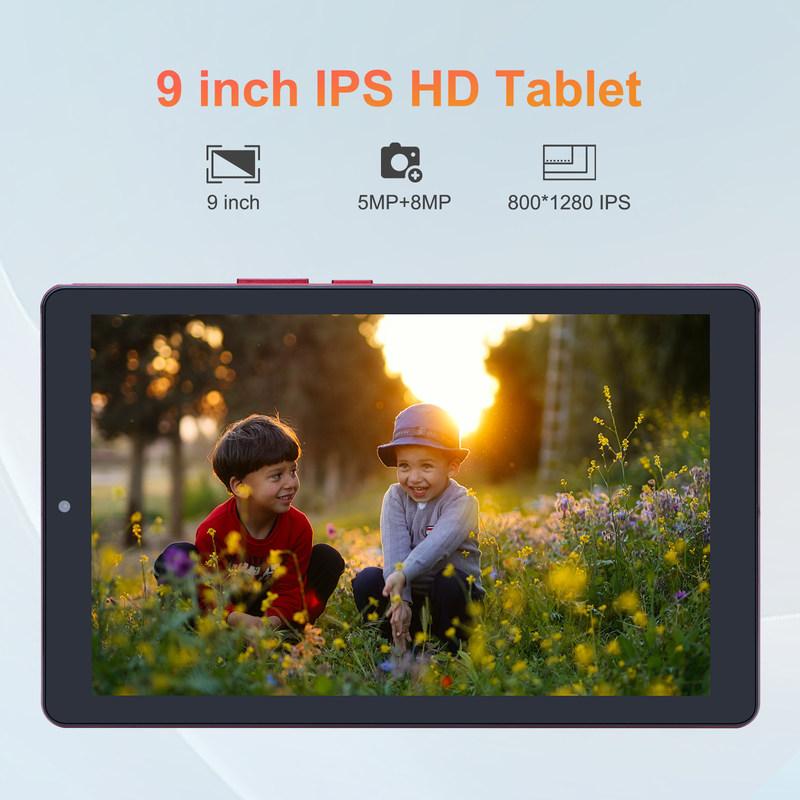 C ideia 9 polegadas Tablet PC Android Com Cartão Sim 1024x600 IPS Display Wifi GPS para Adolescentes Estudante CM915