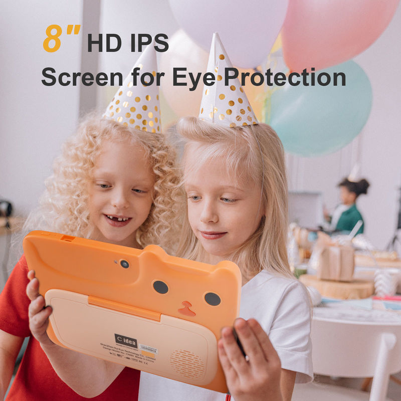 C idéia 7 polegadas Tablet Kidspad Com 4 GB de RAM + 64 GB de ROM HD IPS Segurança Proteção Ocular Para Bebê CM80 Laranja