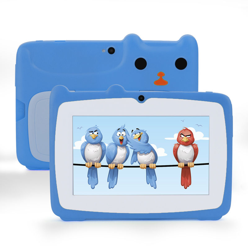 C idéia Estudar Tablet Kidspad 7 polegadas com caixa amigável para crianças 4GB + 64GB Quad Core 600 X 1024 IPS CM80 Azul