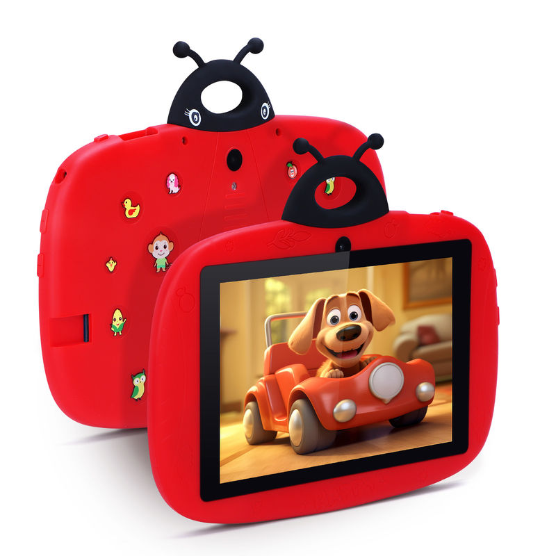 C IdeaPedrinho Aprendizagem C Idea Tablet WIFI de 7 polegadas Android 12 32GB+32GB Armazenamento expansível CM77Red