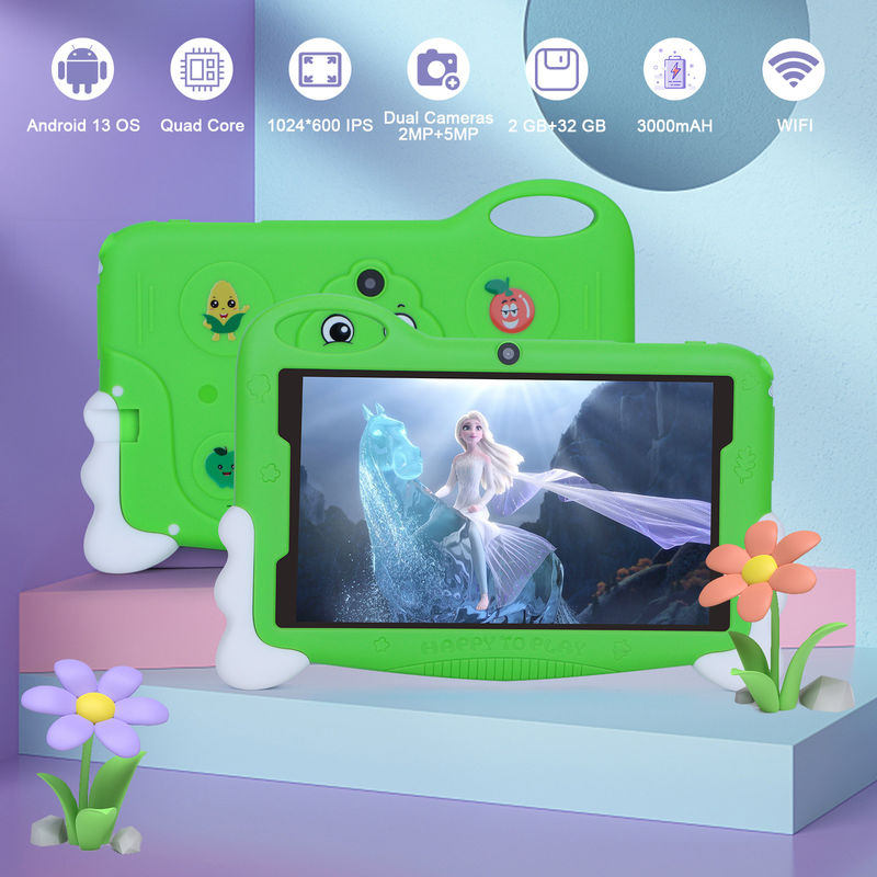 C Idea Tablet Educativo Android de 7 polegadas para estudantes com Quad Core Tablet Kidspad CM90
