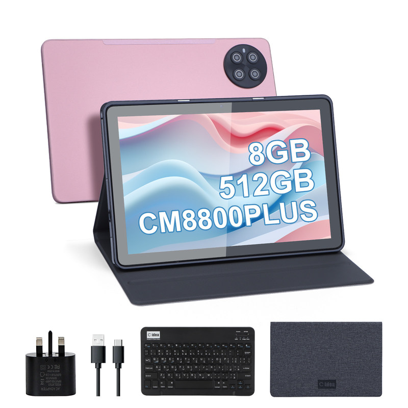 C ideia 10,1 polegadas Android Wi-Fi Touch Screen Tablet PC com 5G LET teclado CM8800plus