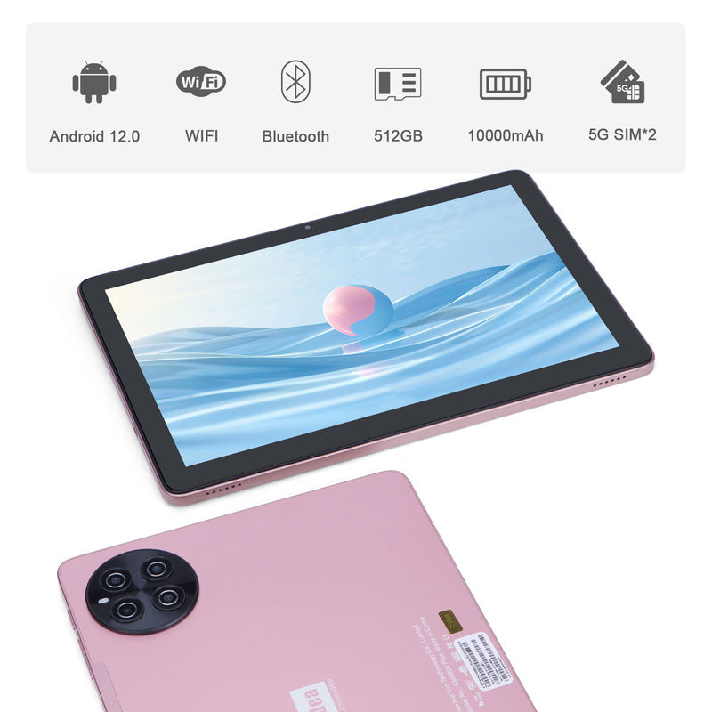 C Idea Android 8GB RAM 512GB ROM 10,1 polegadas Tablet com teclado para escola CM8800plus