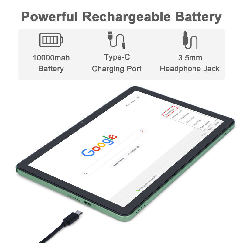 C idea Tablet para estudante 8GB RAM 512GB ROM 10.1 polegadas Tablet PC com 2 SIM CM8800plus