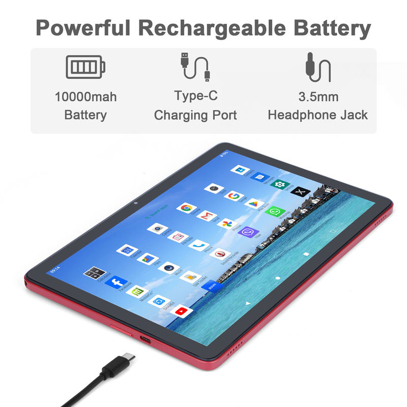 C idea Kids Tablet com 8GB de RAM 512GB de ROM Android Tablet PC com teclado CM8800plus