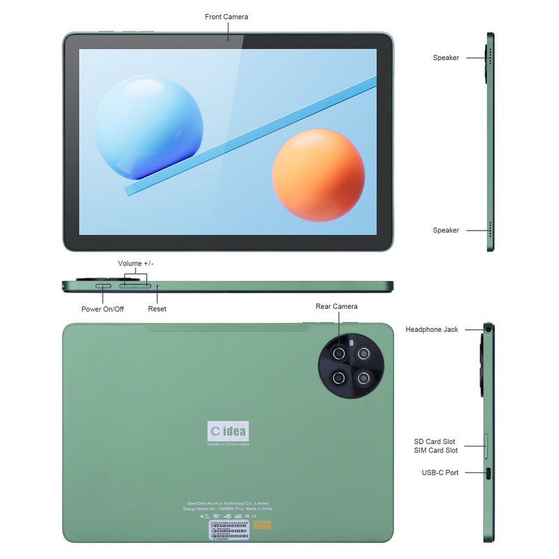 C idea 10,1 polegadas tablet educacional para estudantes com teclado mouse 2 SIM CM8800plus