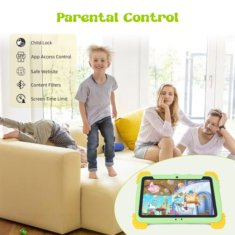 C Idea Kids Tablet 10,1 polegadas Android Tablet PC com proteção para os olhos 1280 * 800 tela pré-instalação IWAWA para educação