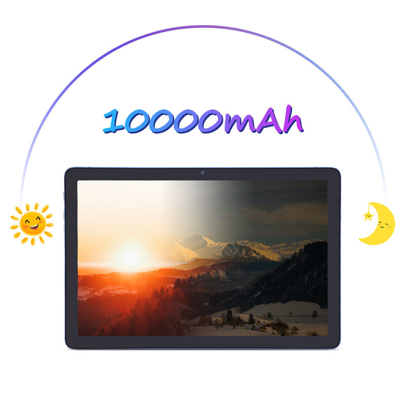 C ideia Android Tablet 10,1 polegadas Grande tela 8GB RAM 512GB WIFI 5G Tablet com teclado mouse Suporte SIM para estudante