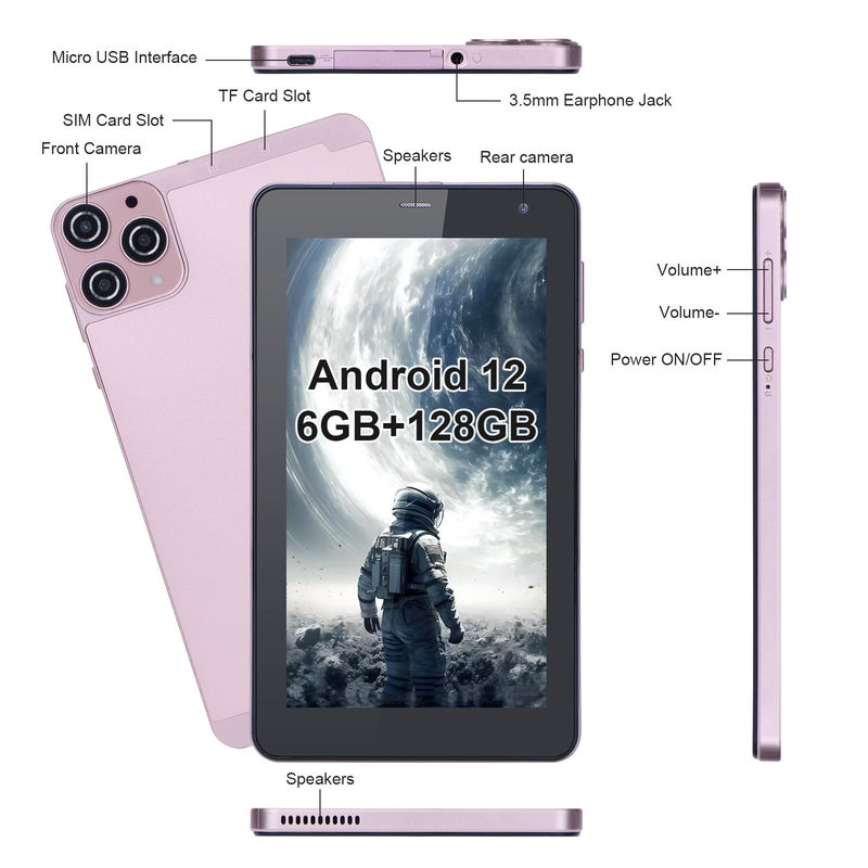 C Idea Portable 7 Android Smart Tablets Wifi Tablet HD Touch Screen Para Adolescentes CM515