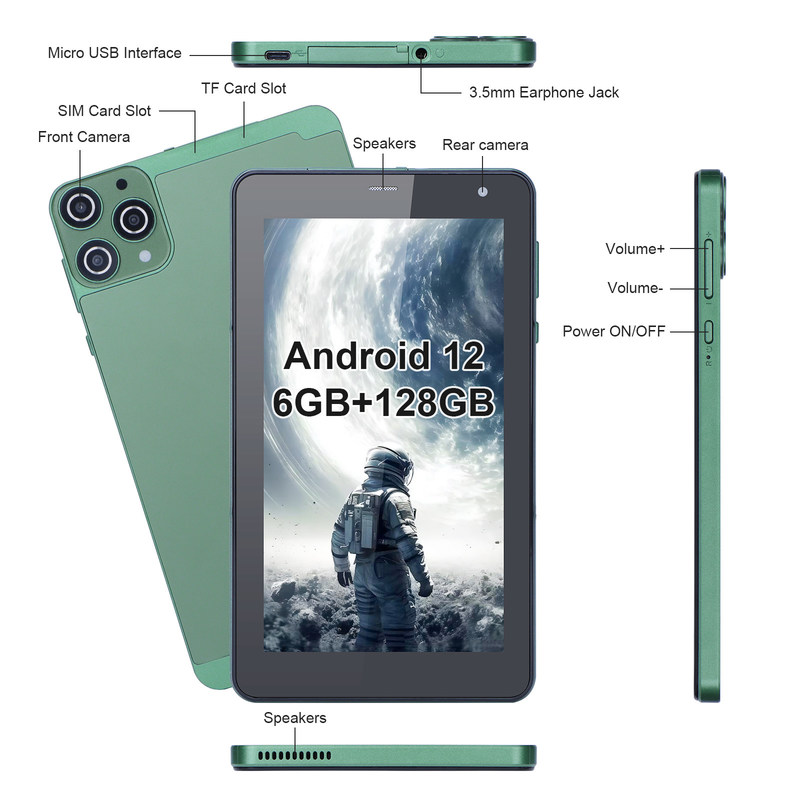 C Idea Wifi Tablet 7 polegadas Android Smart Tablets 512GB HD Touch Screen Para Studenet CM515