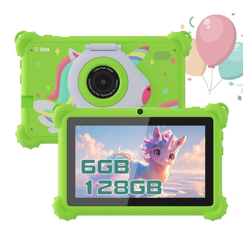C Idea 7 polegadas WIFI Kidspad Android System 6+128GB Tablet For Kids com caixa de prova CM88