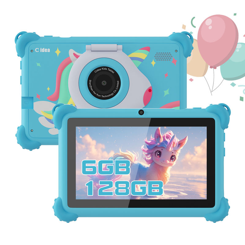 C Idea Android 12 Smart Kidspad 7 Inch Kids Tablet Idade 3-7 Com câmera dupla CM88