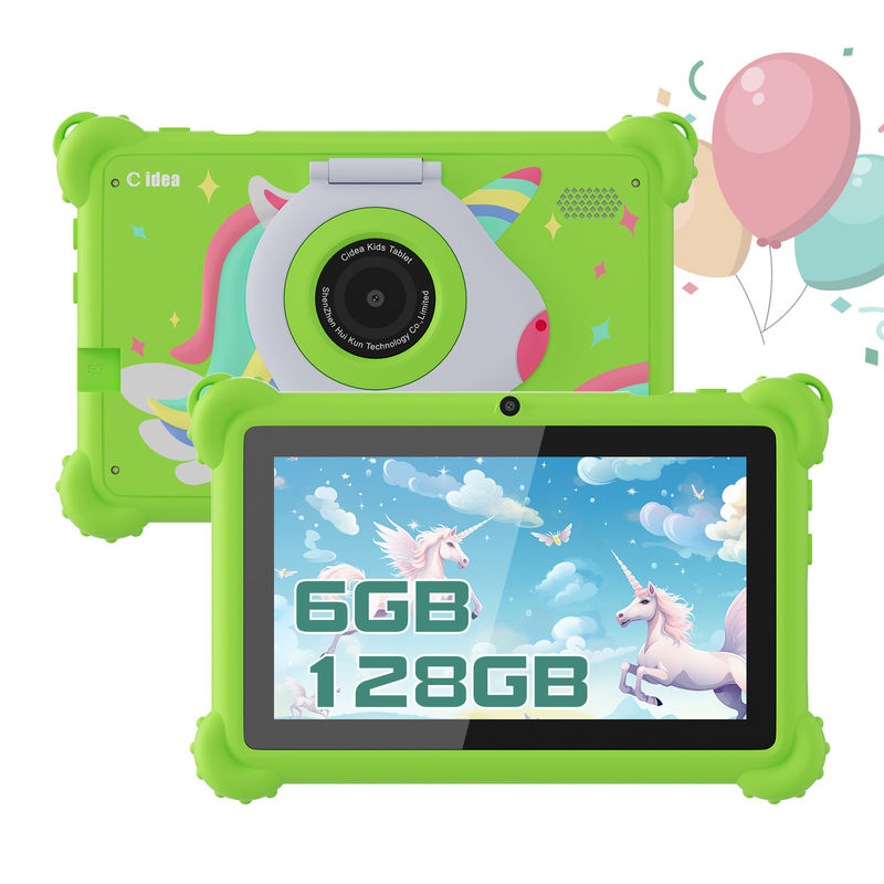 C idea Kids Tablet 2024 Educational Fun com Display HD e Caixa Protetora Tablet CM88